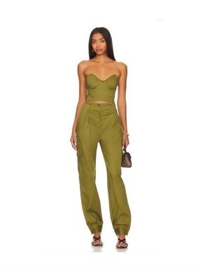 Lita by Ciara Relaxed Paperbag Cargo Pants Size 10